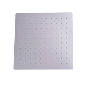 DUCHA REGADERA UDUKE CROMADA ACERO INOXIDABLE 10 CUADRADA (HT80147) Item: 11020