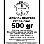 MINERAL NEGRO BHAYERS CAJA 500GR Ref: 23157