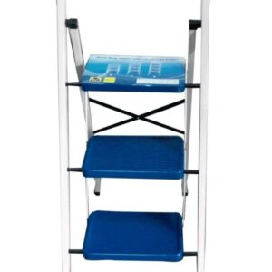ESCALERA PLEGABLE TUBULAR 3 PELDANOS UDUKE (HT1323) Ref: 13655