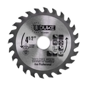 DISCO MADERA UDUKE PROFESIONAL (4 1/2X24) DMA116 (HT30595) Ref:10135