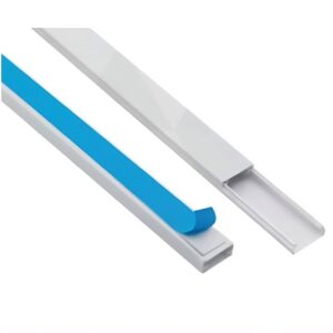 CANALETA BLANCA 20X10 C ADHESIVO KARLUZ CX100 Ref: KL-2147