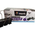 GANCHO DOBLE CLIP 2¨ CAJA X 12 MARFIL