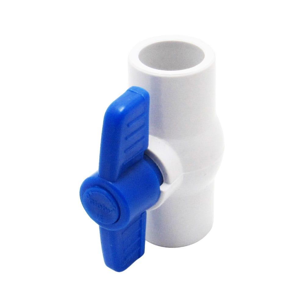LLAVE BOLA PVC LISA 1 1/2 (107-1 1/2)
