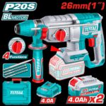 TALADRO INALAMBRICO ROTOMARTILLO 1" 20V SDS PLUS  (UTRHLI262085)