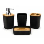 SET DE ACCESORIOS PARA BAÑO X 4 PZS (HT4316)