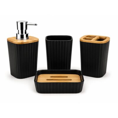 SET DE ACCESORIOS PARA BAÑO X 4 PZS (HT4316)
