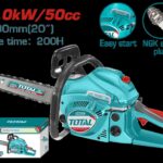 Motosierra  20" 50CC a Gasolina  Super Total (TG5502011)