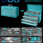 CAJA HERRAMIENTA METALICA INCLUYE 136 PZS INDUSTRIAL SUPER TOTAL (THTCS351367)