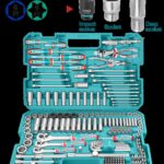 Rache con Copas  1/2,1/4,3/8  x 182 Pzs Industrial Super Total (THKTHP61827)