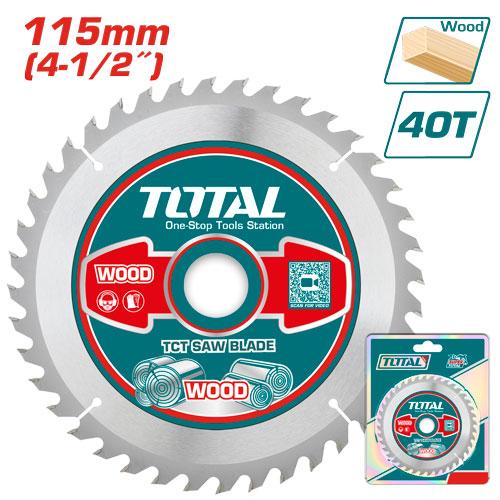 DISCO CORTE MADERA 4-1/2" INDUSTRIAL TOTAL (TAC231255)