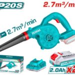Sopladora Inalambrica 20V  Incluye 2 Bateria 2.0AH  y 1 Cargador 20V Super Total (UTABLI20782)