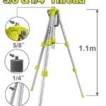 Tripode 1100 MM Aluminio Tuercas de 5/8 y 1/4 Dyllu (DTLE9301)