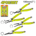 SET DE PINZA SACA PINES X 4 PZS DYLLU (DTPS2604)