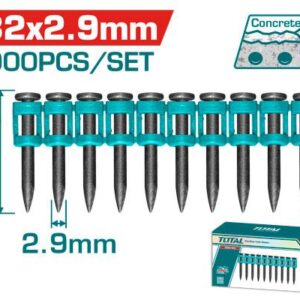Clavos de Disparo Continuo 32X2.9MM para Concreto Super Total (TAC02321)(CAJA por 1000)