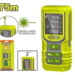 MEDIDOR DE DISTANCIA LASER 75M LUZ VERDE DYLLU (DTDL15267)