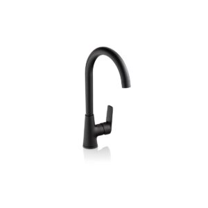LLAVE LAVAPLATOS MONOCONTROL BARCELONA NEGRO MATE GRIVAL (BA0045551)