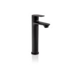 LLAVE LAVAMANOS MONOCONTROL BARCELONA ALTA NEGRO MATE GRIVAL (BA0025551)