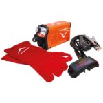 SOLDADOR INVERSOR 130AMP 110V INCLUYE GUANTES Y GAFAS WELDBULL MIURA (BRM-130K)
