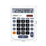 CALCULADORA OE-960 12DIG DUAL OFFI-ESCO P120