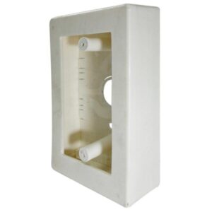 CAJA PARA CANALETA R/G (RETIE) (BLANCA) Item: 5703