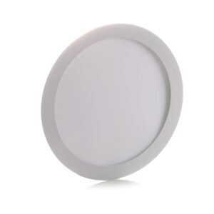 PANEL LED 18W REDONDO INCRUSTAR LUZ DIA TITANIUM 85-265VAC (6500K) (TTA06) REF:8382A