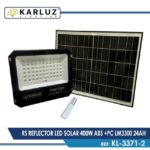 REFLECTOR LED 400W SOLAR ABS +PC LM3300 24AH (6500k)(KL-3371-2)
