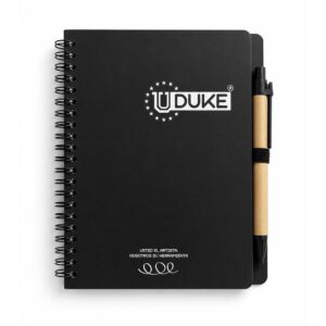 Agenda con Lapicero + Noticas Uduke (HT4208)