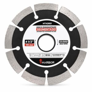 Disco Diamantado Segmentado 4-1/2" Vharbor (HT4260)