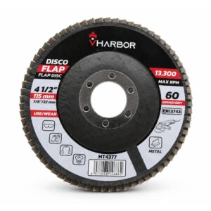 Disco Flap 4-1/2" Grano 60 Vharbor (HT4377)