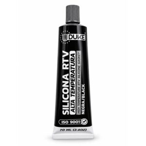 Silicona Uduke 70 ML Rtv Negra Alta Temperatura Automotriz Uduke (HT4394)