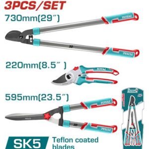 Tijera Podar Blister x 3 Pzs Industrial Total (THT1576133)
