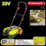 Barredora Inalambrica 20V Ancho de Barrido 24" Deposito 12L, Bateria y Cargador Se Venden por Separado Dyllu (DTLSP1520)