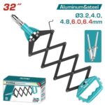 REMACHADORA FUELLE TIPO ACORDEON 32" INDUSTRIAL TOTAL (THT32321)