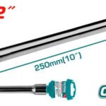EXTENSION RACHE 1/2" 250MM INDUSTRIAL TOTAL (THEB12101)