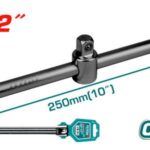 EXTENSION RACHE 1/2"  DESLIZANTE 250MM INDUSTRIAL TOTAL (THTSTB12106)