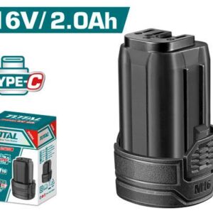 Bateria 16V 2.0AH Ion Lithium Recargable Tipo USB-C Industrial Total (TFBLI1626)
