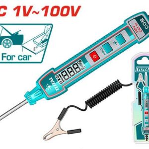 Probador de Voltage Automotriz DC 1-100V Industrial Super Total (THTS41001)