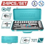 RACHE CON COPAS  1/2" X 24 PZS INDUSTRIAL SUPER TOTAL (THT121242)
