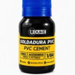 PEGA PVC FINA UDUKE AZUL 1/64 VIDRIO CON DISIFICADOR HTC017