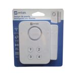 SENSOR DE PUERTA INTELIGENTE CON WIFI 2.4 GHZ Y ALARMA MTEK (MTSH-WD02)