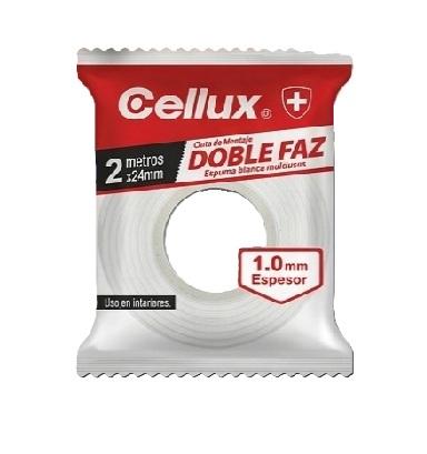 CINTA DOBLE FAZ CELLUX 12MM X 2 MTS (483C-00-00120002)