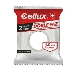 CINTA DOBLE FAZ CELLUX 24MM X 2 MTS (483C-00-00240002)