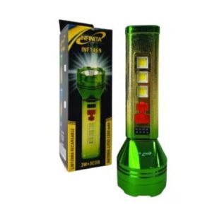 Linterna Recargable 4 Funciones Solar
