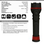 LINTERNA TRONEX 1 LED 100 LUMENES ENCAUCHETADO NEGRO (PILA AA) (TRL20LR6CAN)
