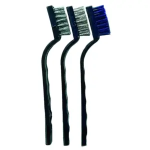 Cepillo Alambre 7” x 3PCS Uduke (Laton-Nylon-Acero) (HT1086) REF:13476