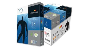 Resma Paperline blanca de 70 gramos para impresión de alto volumen