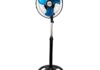 Ventilador Uduke de 10 pulgadas con 3 aspas metálicas