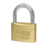 Candado 70MM Dorado Industrial Super Total (TLK32702)