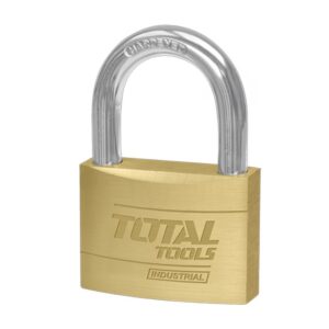 Candado 70MM Dorado Industrial Super Total (TLK32702)