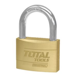 Candado 60MM Dorado Industrial Super Total (TLK32602)